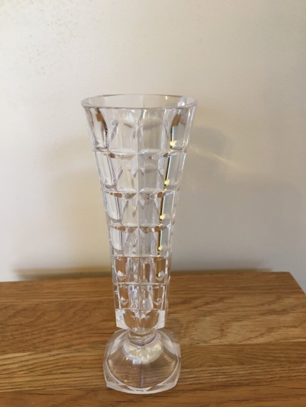 Cristal D'Arques Genuine Lead Crystal Vase